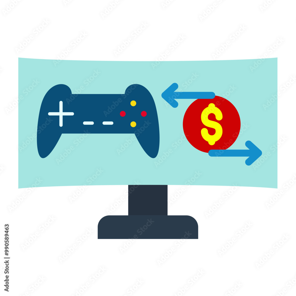 In-Game Transactions Icon Style In-Game Transactions Icon Style