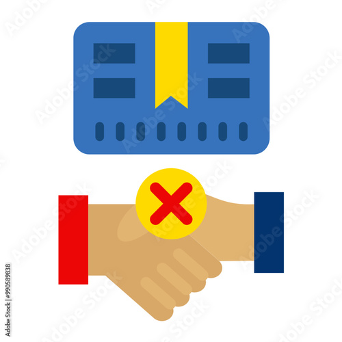 Contactless Delivery Icon Style