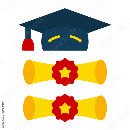 Double Degree Icon Style