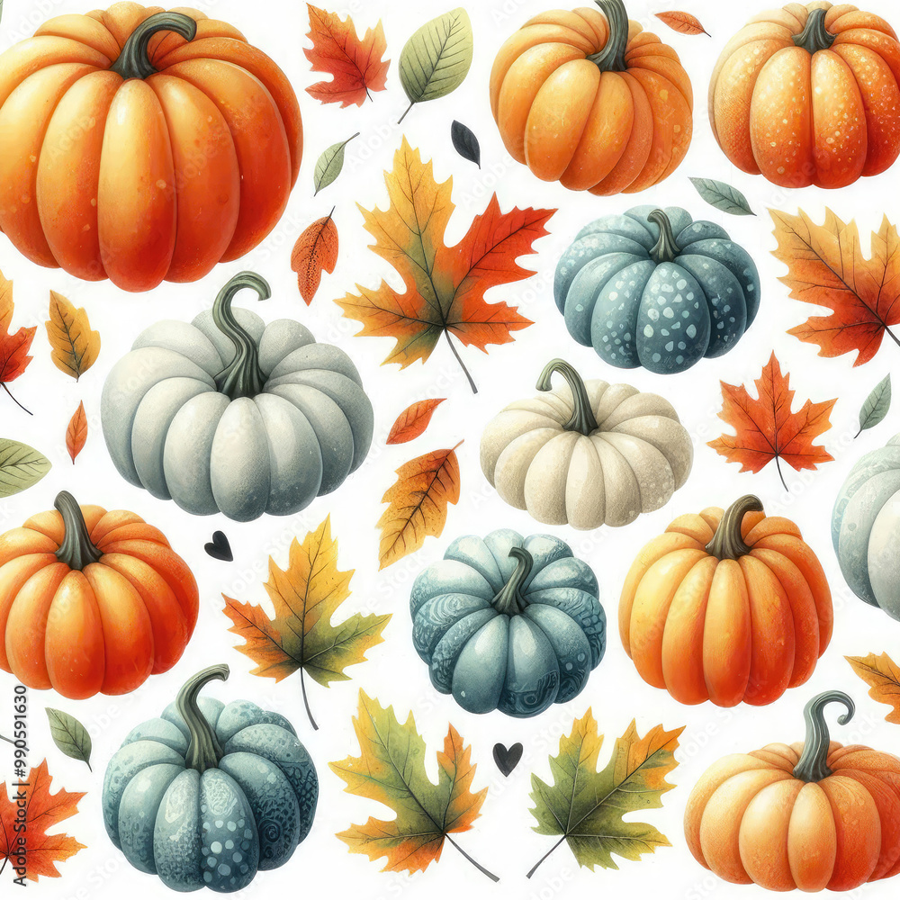 seamless pattern with pumpkins seamless pattern with pumpkins