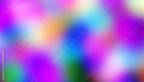 Rainbow colours Blurred transparent gradient background. Transparent png overlay background