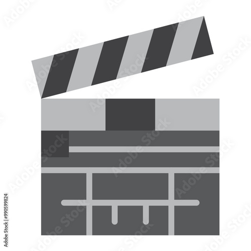 Clapperboard Icon Style