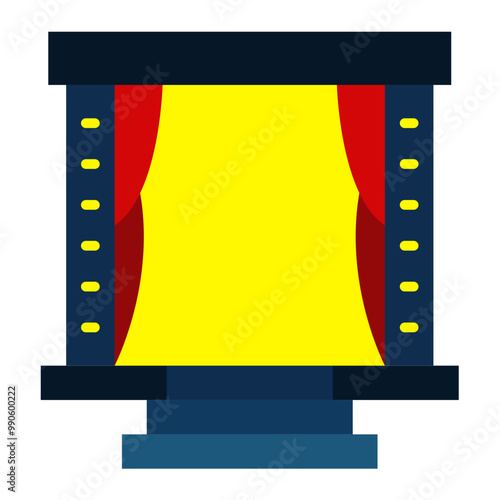 Film Set Icon Style