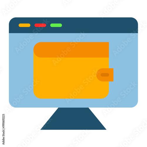 Digital Wallet Icon Style