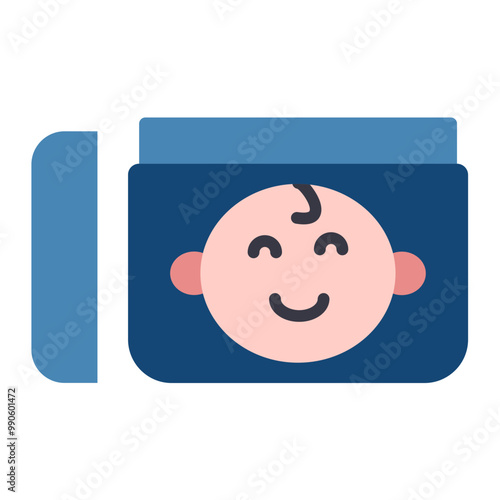 Baby Cream Icon Style