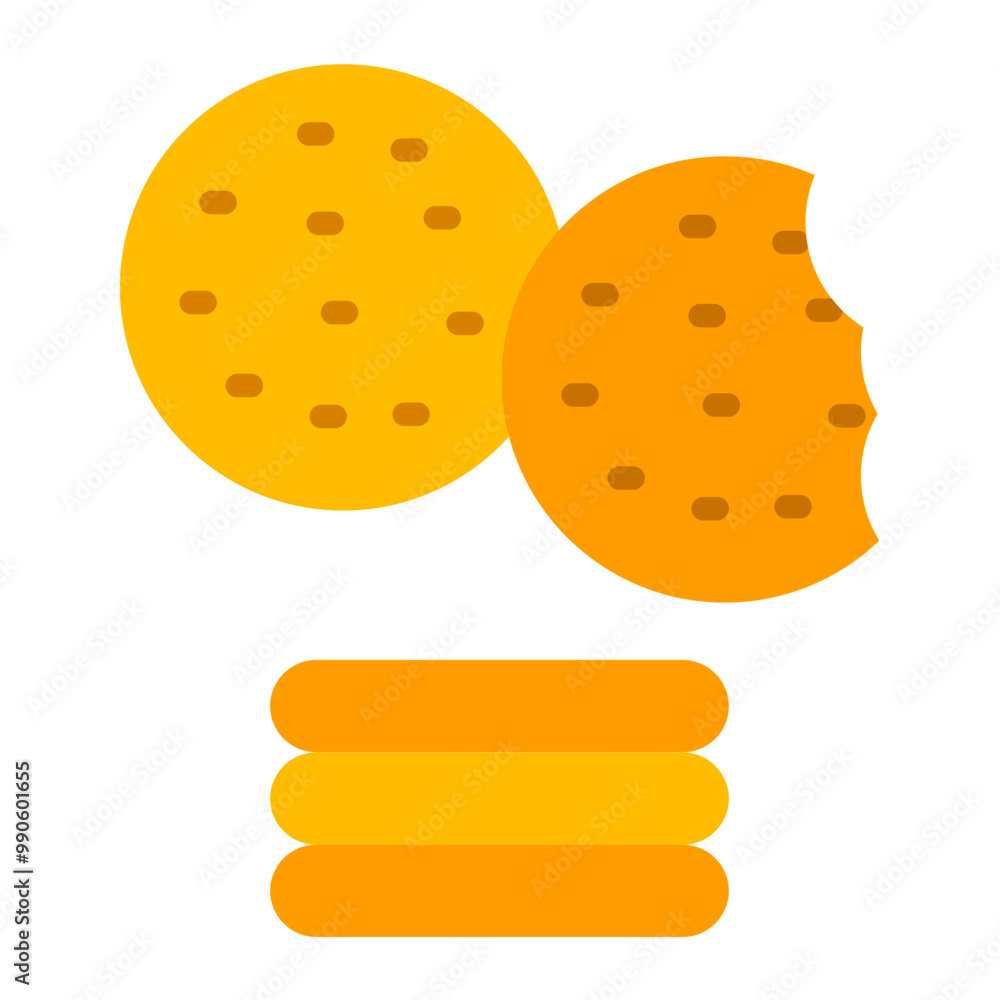 Biscuit Icon Style Biscuit Icon Style