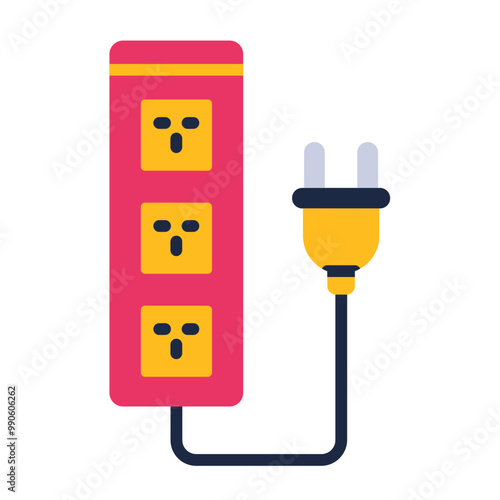 Extension Cord Icon Style