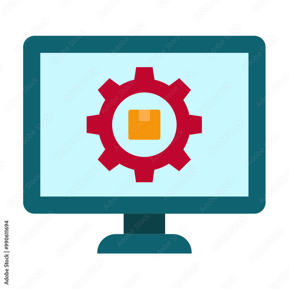 Computer Aided Manufacturing Icon Style Computer Aided Manufacturing Icon Style