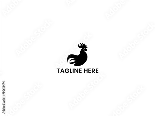  The Majestic Rooster,This logo represents these powerful traits, with a bold and dynamic design capturing the rooster’s regal stance and vivid colors. 