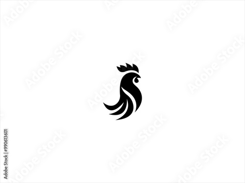  The Majestic Rooster,This logo represents these powerful traits, with a bold and dynamic design capturing the rooster’s regal stance and vivid colors. 