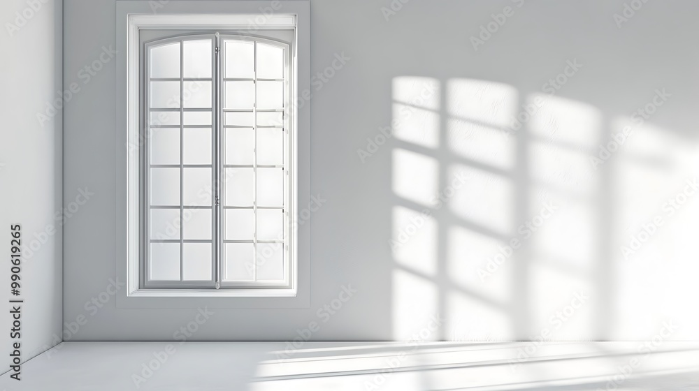 Open Window with Light Streaming In Open Window with Light Streaming In