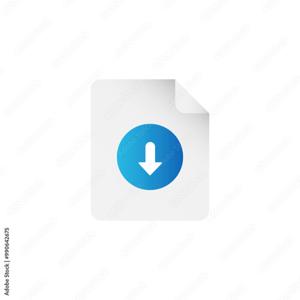 Download document data icon. Download file symbol Download document data icon. Download file symbol