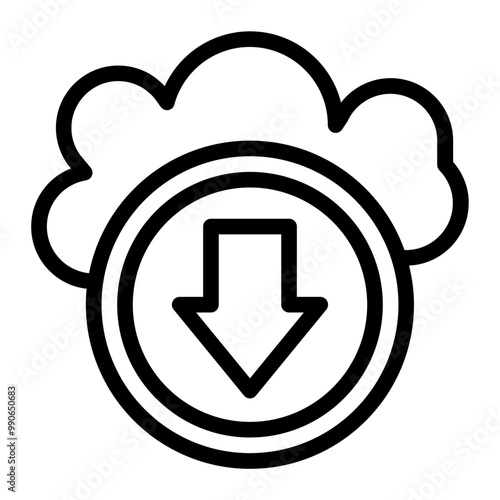  download, cloud, icon, technology, cloudy