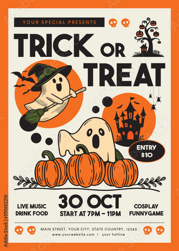 Halloween Party Flyer