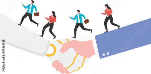 Artificial Intelligence changes the way work is done and improves efficiency, technology and innovation support technology and reform,

