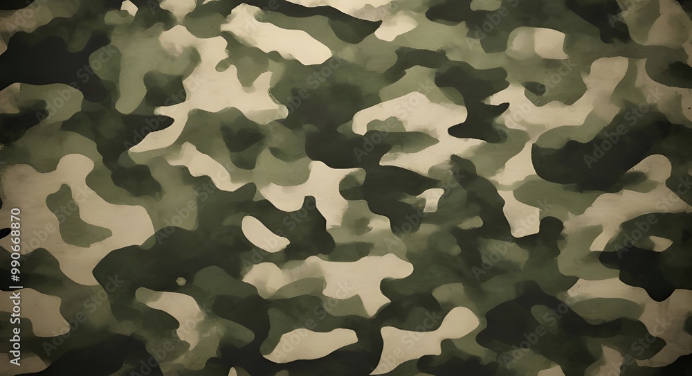 Fototapeta premium green camouflage stylish design for clothes