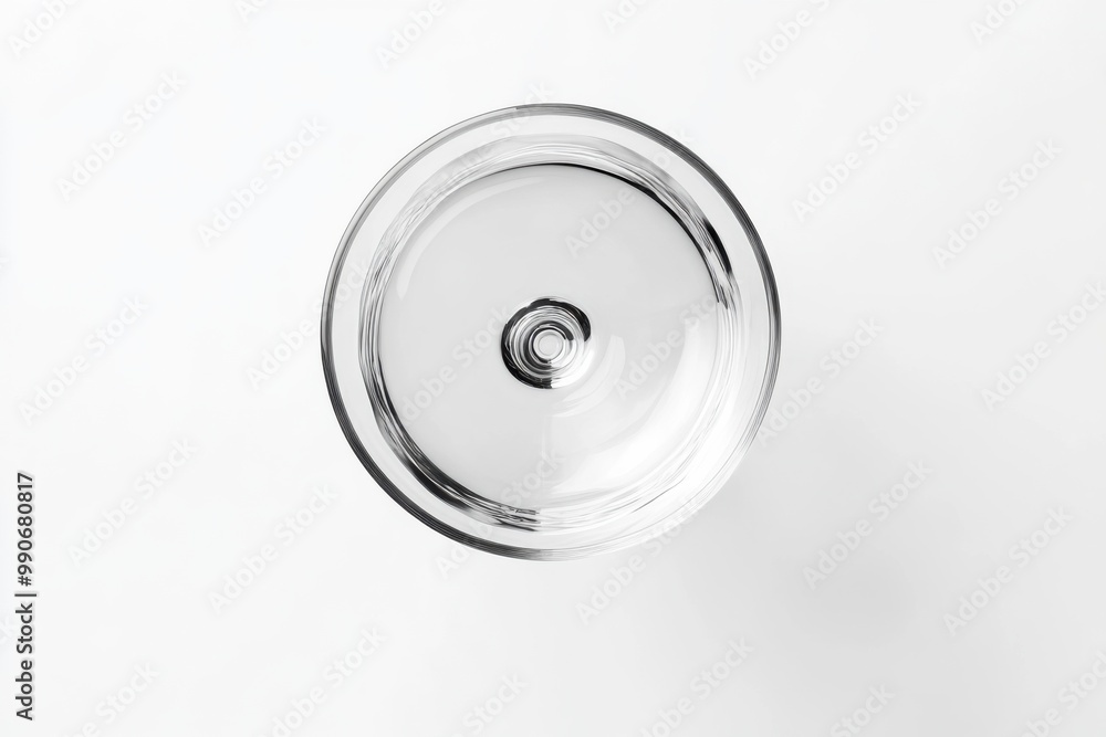 Iconic Dry Martini on White Background Iconic Dry Martini on White Background
