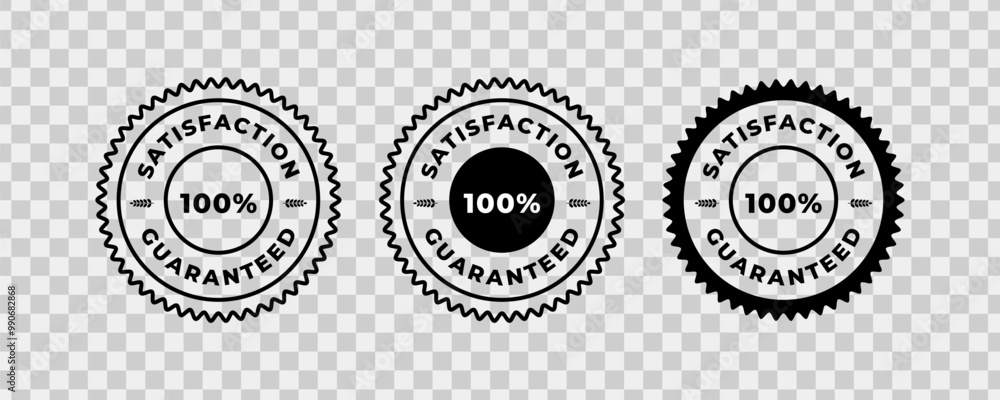 100 percent satisfaction guaranteed vector illustration 100 percent satisfaction guaranteed vector illustration