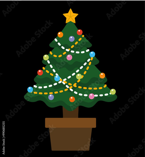 Drawing, illustration, picture of a Christmas tree. Christmas tree, festive New Year, Christmas tree. Holidays, winter holidays, winter, Christmas, Santa Claus, gifts, new Year, many Christmas trees i