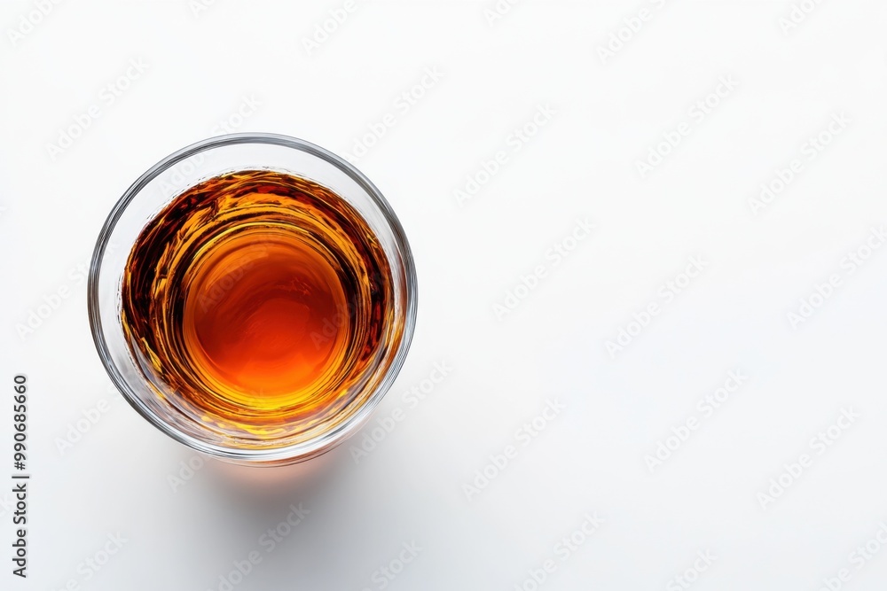 Historic Sazerac Drink on White Backdrop Historic Sazerac Drink on White Backdrop