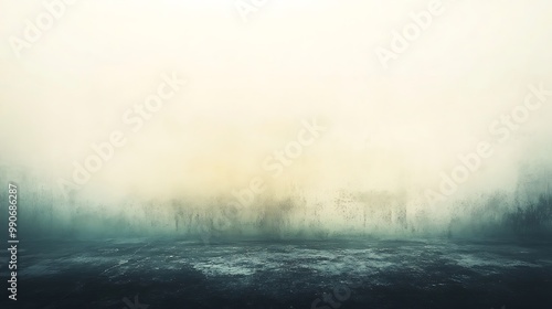 Abstract Background with Foggy Atmosphere and Dark Bottom