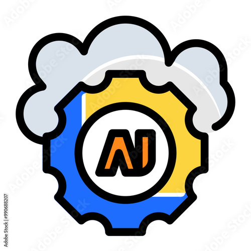 settings, cloud, icon, technology, cloudy