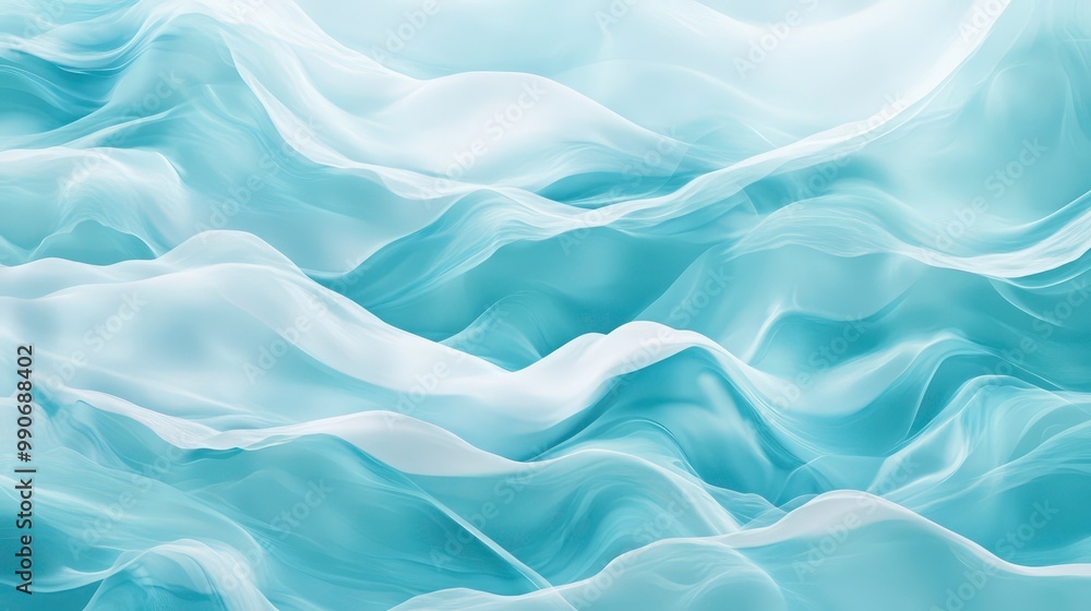 Abstract blue and white wavy textured background. Abstract blue and white wavy textured background.
