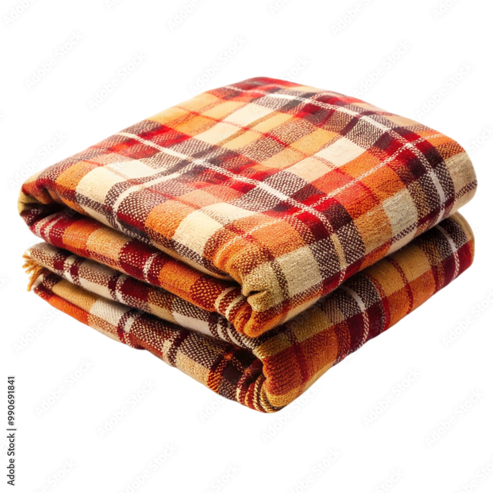 Warm plaid Isolated on transparent background. Warm plaid Isolated on transparent background.