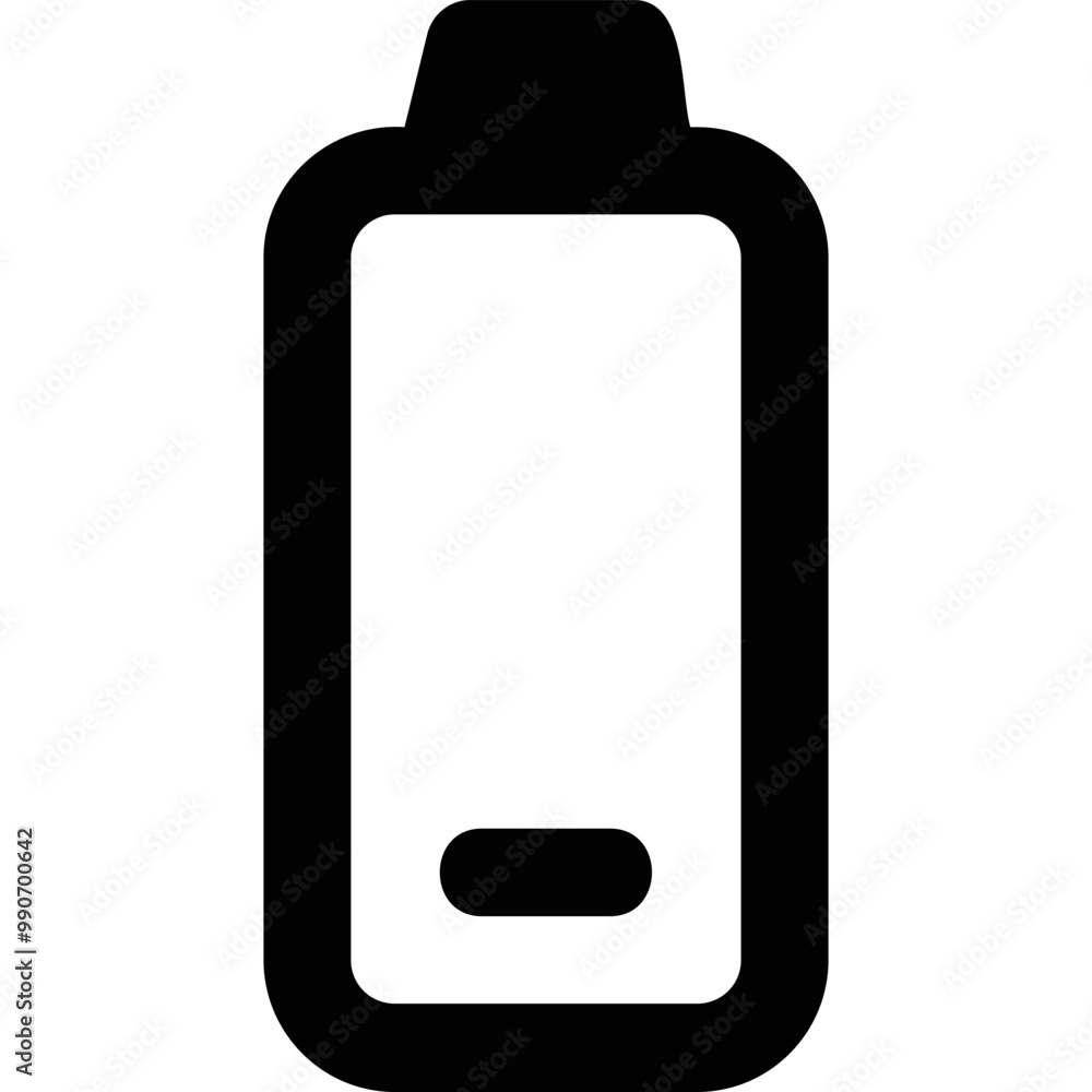 Simple vector icon battery, indicator Simple vector icon battery, indicator