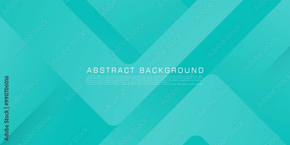 Colorful abstract geometric background with green turquoise gradient color combination. Simple overlap pattern color lines on background. Eps10 vector Colorful abstract geometric background with green turquoise gradient color combination. Simple overlap pattern color lines on background. Eps10 vector