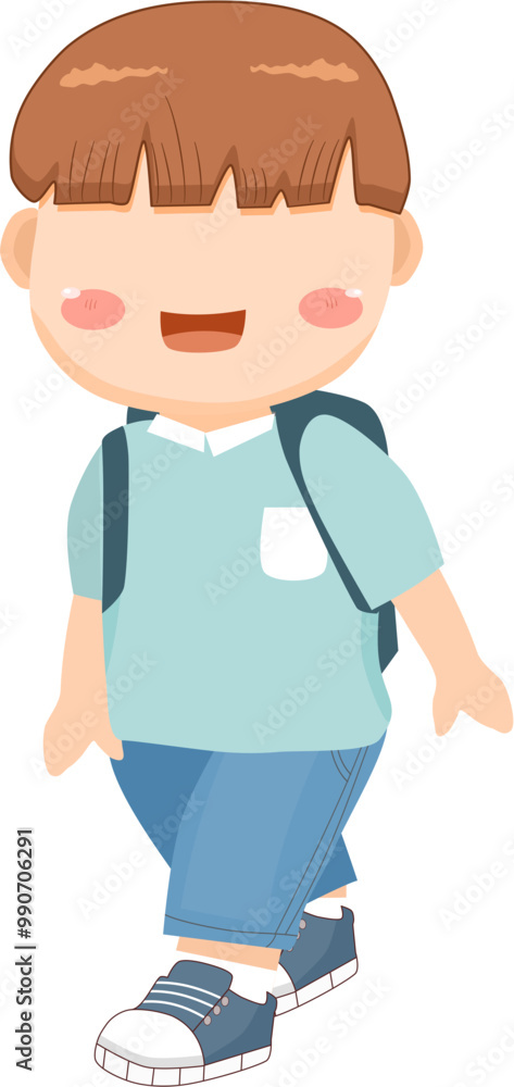 boys with backpacks boys with backpacks
