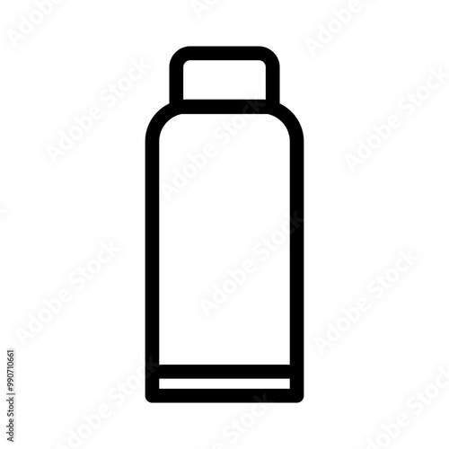 thermos line icon