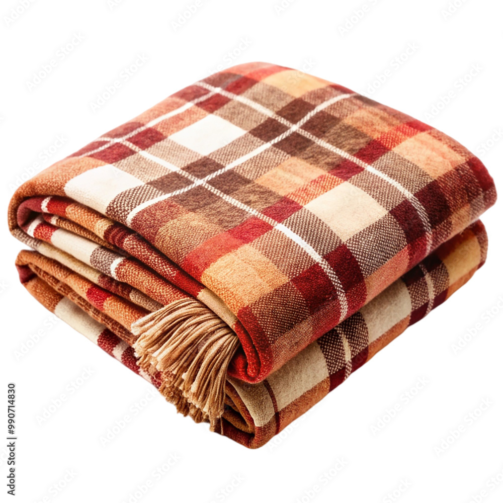 Warm plaid Isolated on transparent background. Warm plaid Isolated on transparent background.