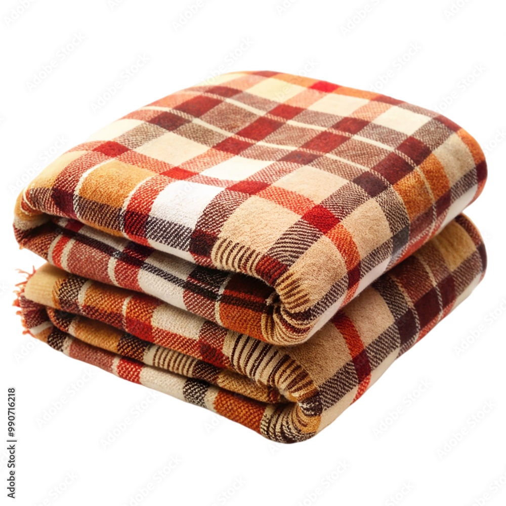 Warm plaid Isolated on transparent background. Warm plaid Isolated on transparent background.