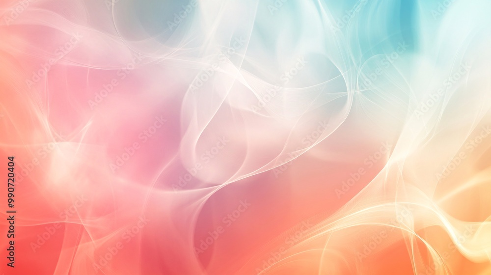 Obraz premium Abstract background with a smooth, gradient effect