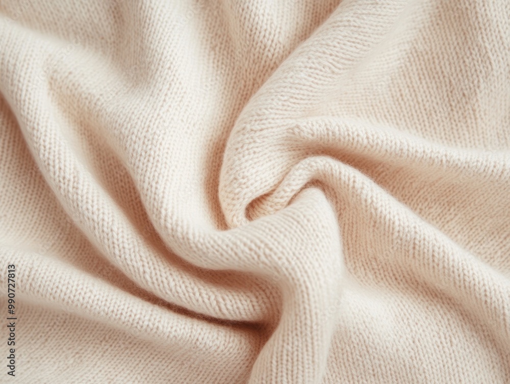 A close-up of soft, textured fabric in a light beige hue, showcasing gentle folds and a cozy appearance. A close-up of soft, textured fabric in a light beige hue, showcasing gentle folds and a cozy appearance.