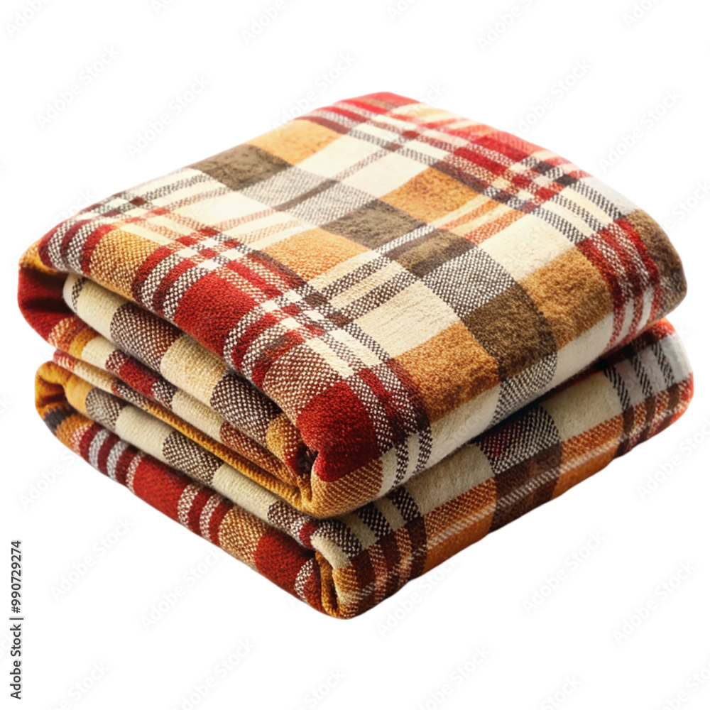 Warm plaid Isolated on transparent background. Warm plaid Isolated on transparent background.
