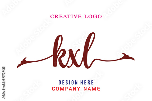 KXL  lettering logo is simple, easy to understand and authoritative