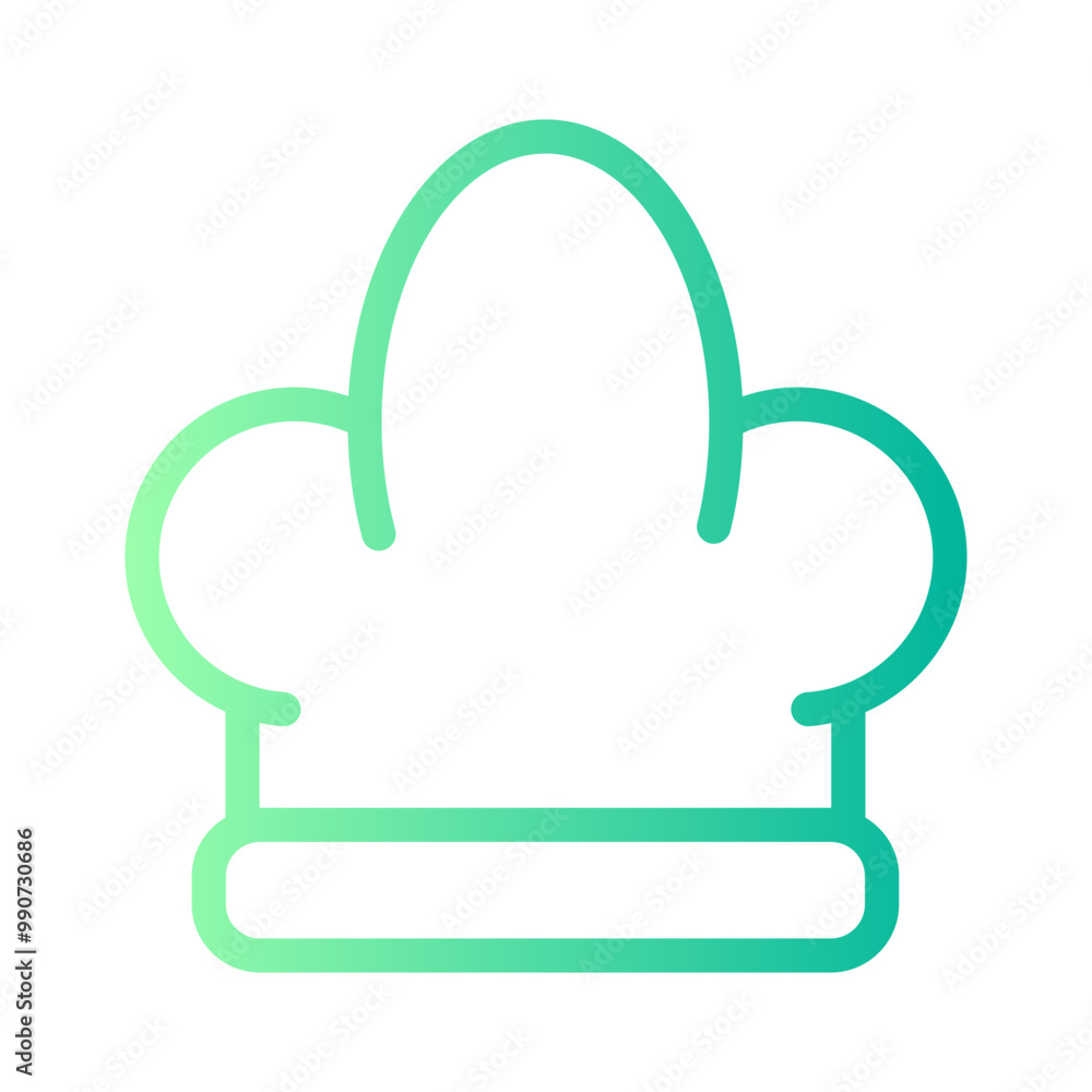 chef gradient icon chef gradient icon