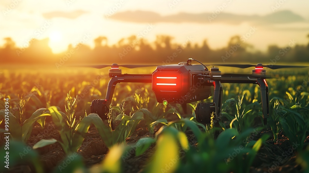 An advanced autonomous robot drone equipped with technology
An advanced autonomous robot drone equipped with technology