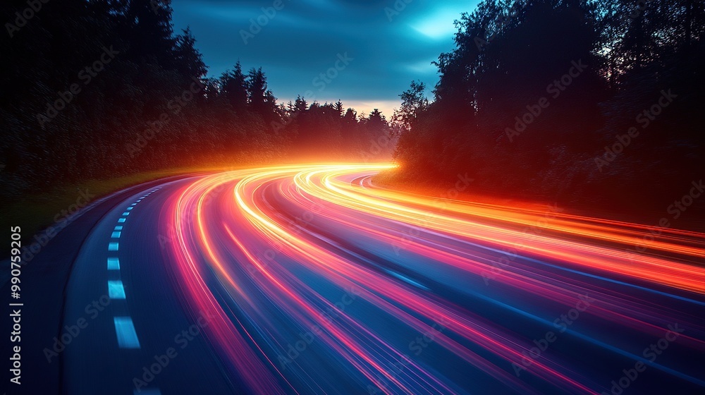 High-speed light trails depicted in a colorful motion effect, symbolizing advanced digital connectivity. High-speed light trails depicted in a colorful motion effect, symbolizing advanced digital connectivity.