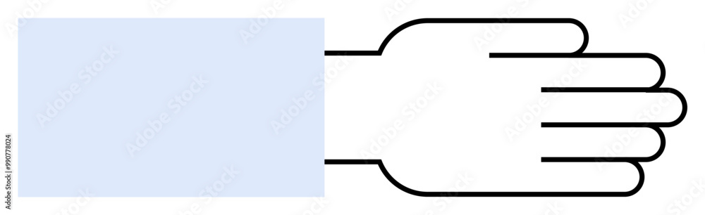 Simplified design of an extended hand with arm. Minimalist, flat style. Ideal for healthcare, community aid, teamwork, support, volunteerism. Represents collaboration and assistance in clear, clean li Simplified design of an extended hand with arm. Minimalist, flat style. Ideal for healthcare, community aid, teamwork, support, volunteerism. Represents collaboration and assistance in clear, clean li