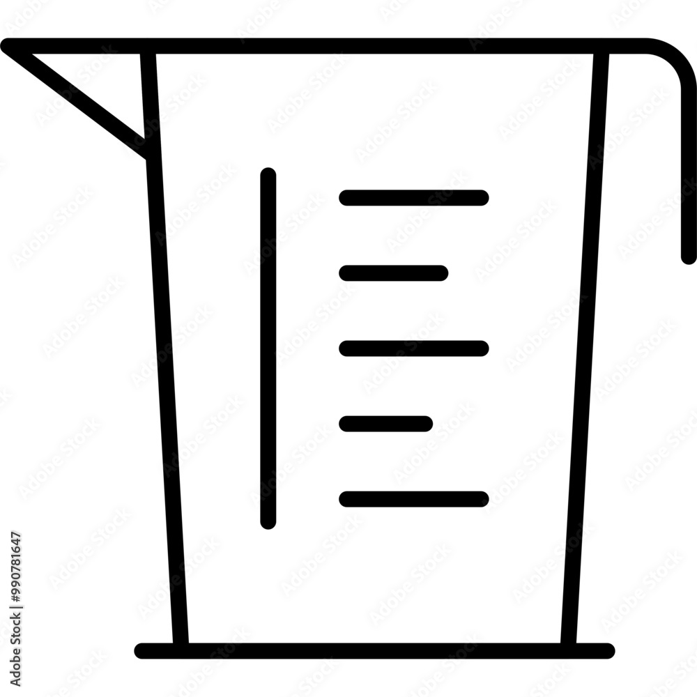 Measuring Cup Icon Measuring Cup Icon