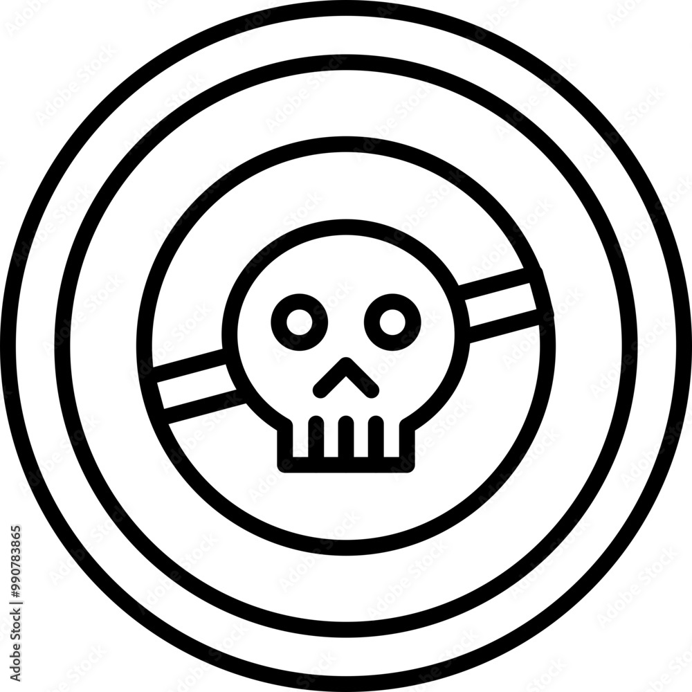 Fototapeta premium Non Toxic Icon