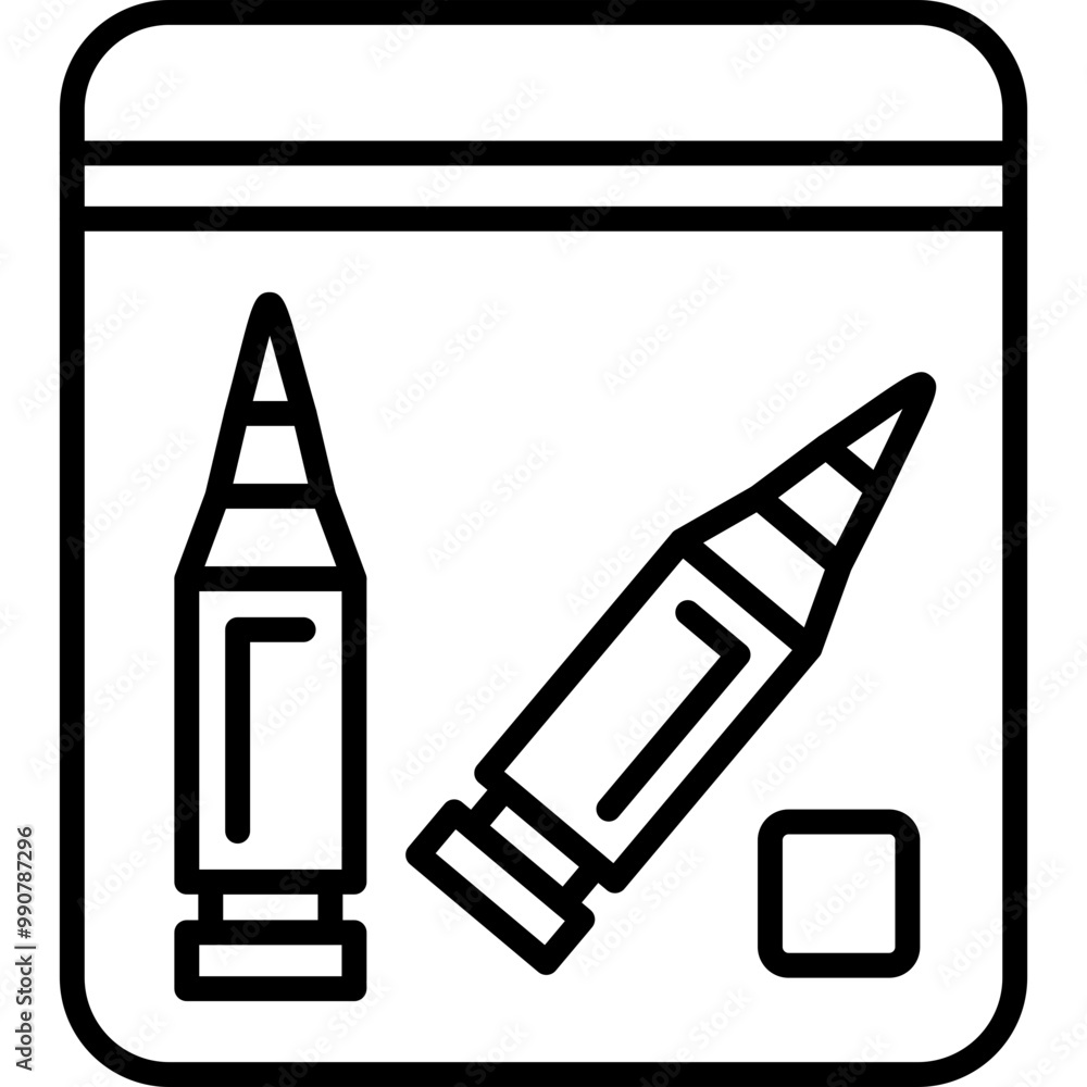 Fototapeta premium Evidence Icon