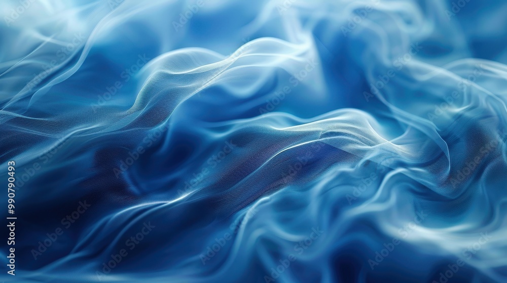 Obraz premium Abstract blue background 