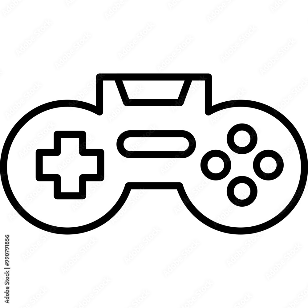 Fototapeta premium Gamepad Icon