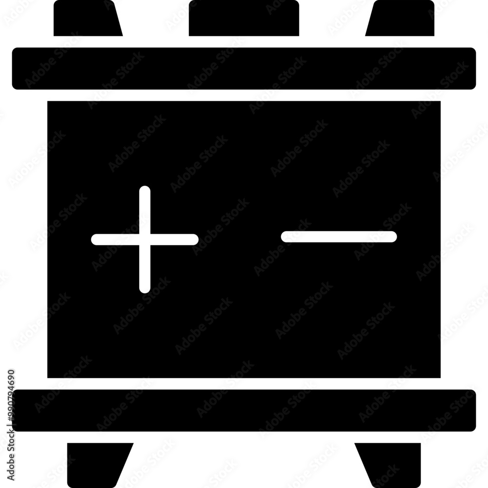 Fototapeta premium Battery Icon