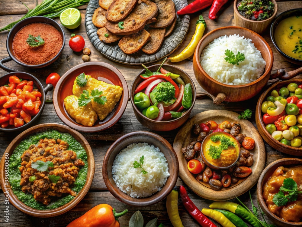 Discover the vibrant and diverse flavors of Bolivian cuisine, showcasing traditional dishes that highlight South America's rich culinary heritage and unique cultural influences. Discover the vibrant and diverse flavors of Bolivian cuisine, showcasing traditional dishes that highlight South America's rich culinary heritage and unique cultural influences.