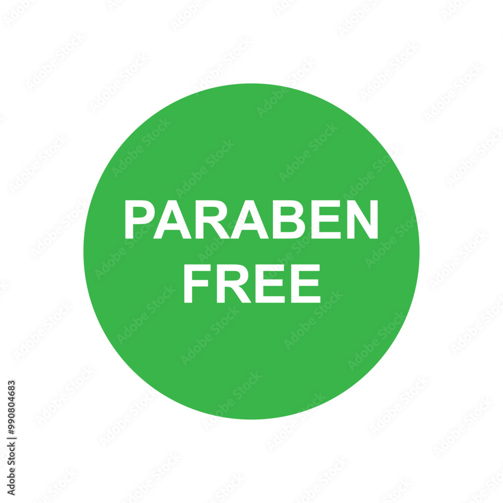 paraben free product sign label icon vector paraben free product sign label icon vector